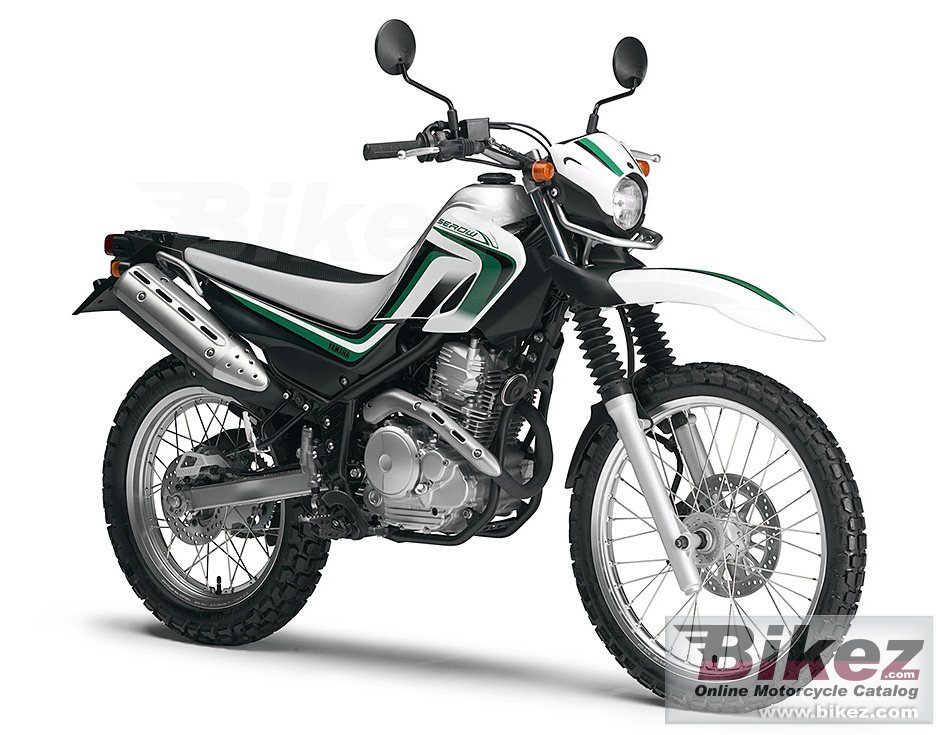 Big Yamaha serow 250 picture and wallpaper from Bikez.com
